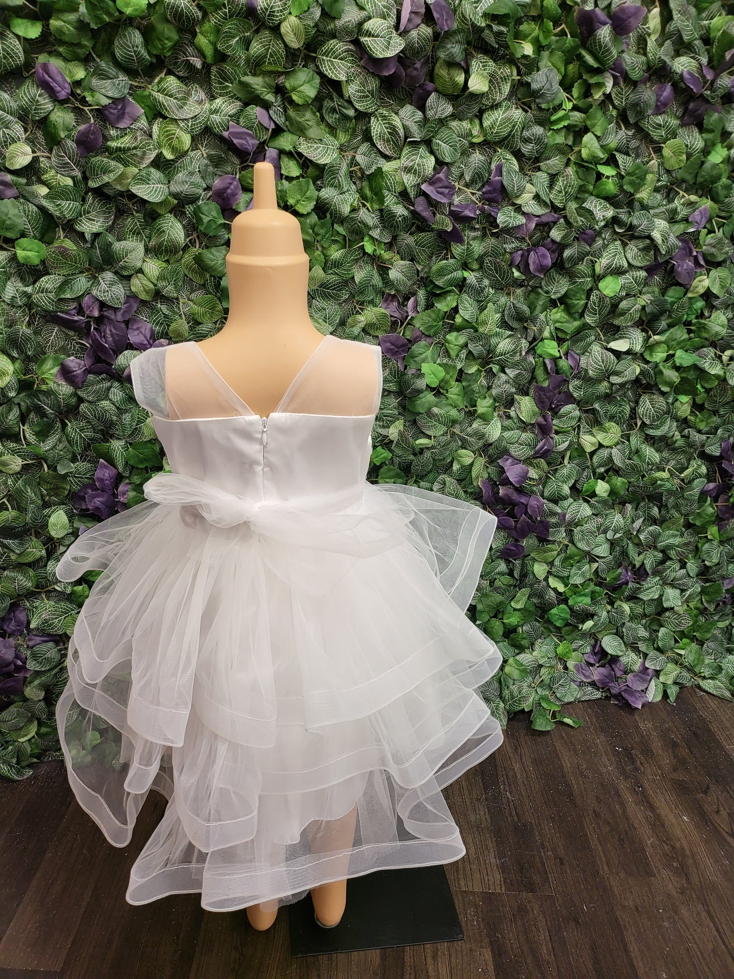 Sequence and Net Toddler Dress