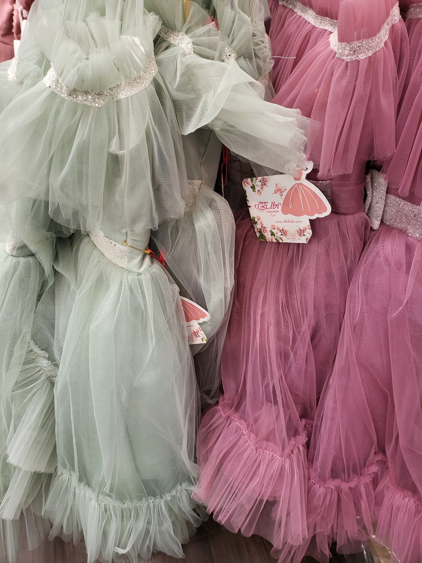 Tulle and Silver dress