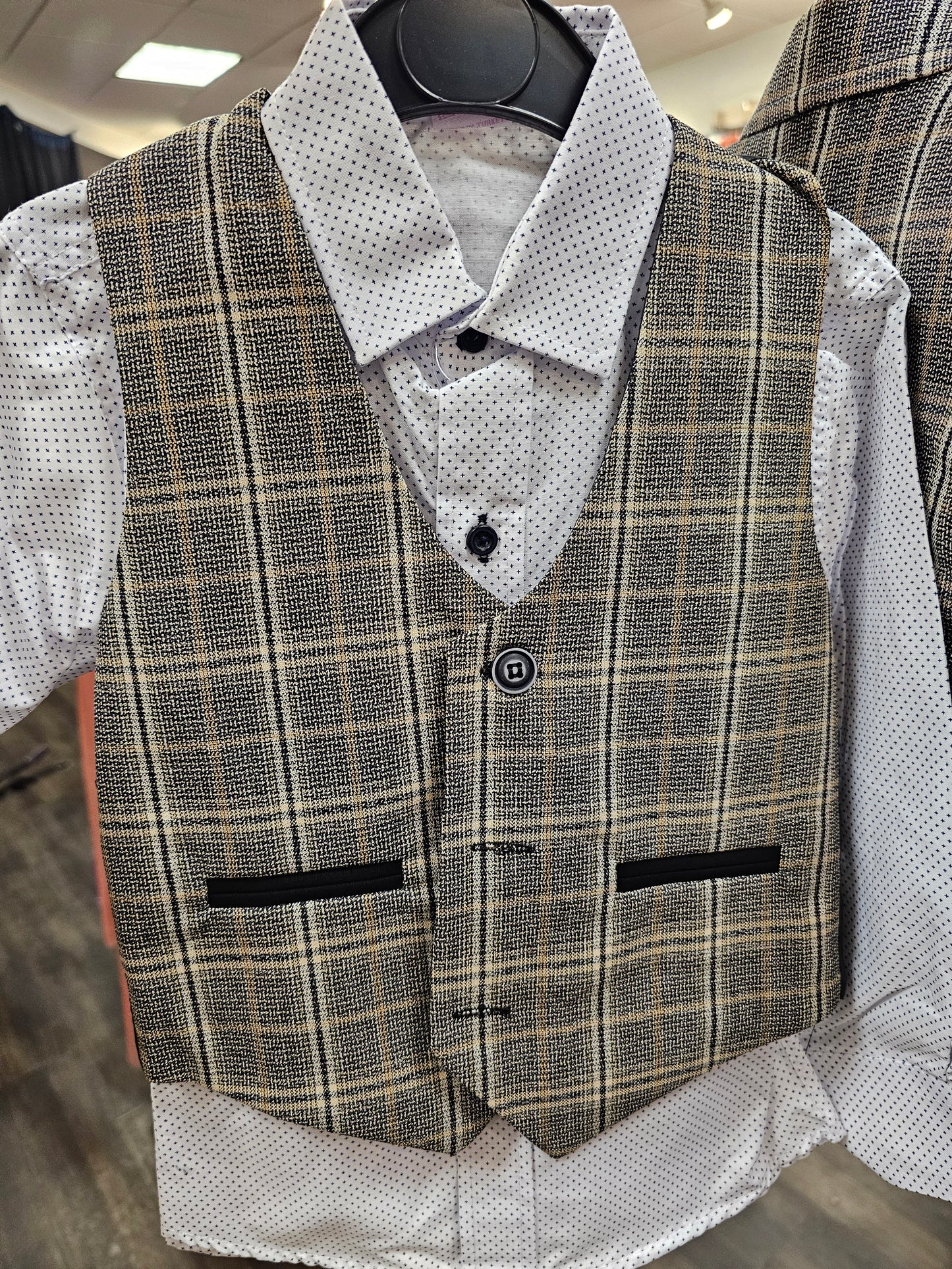 New Look Check Suit