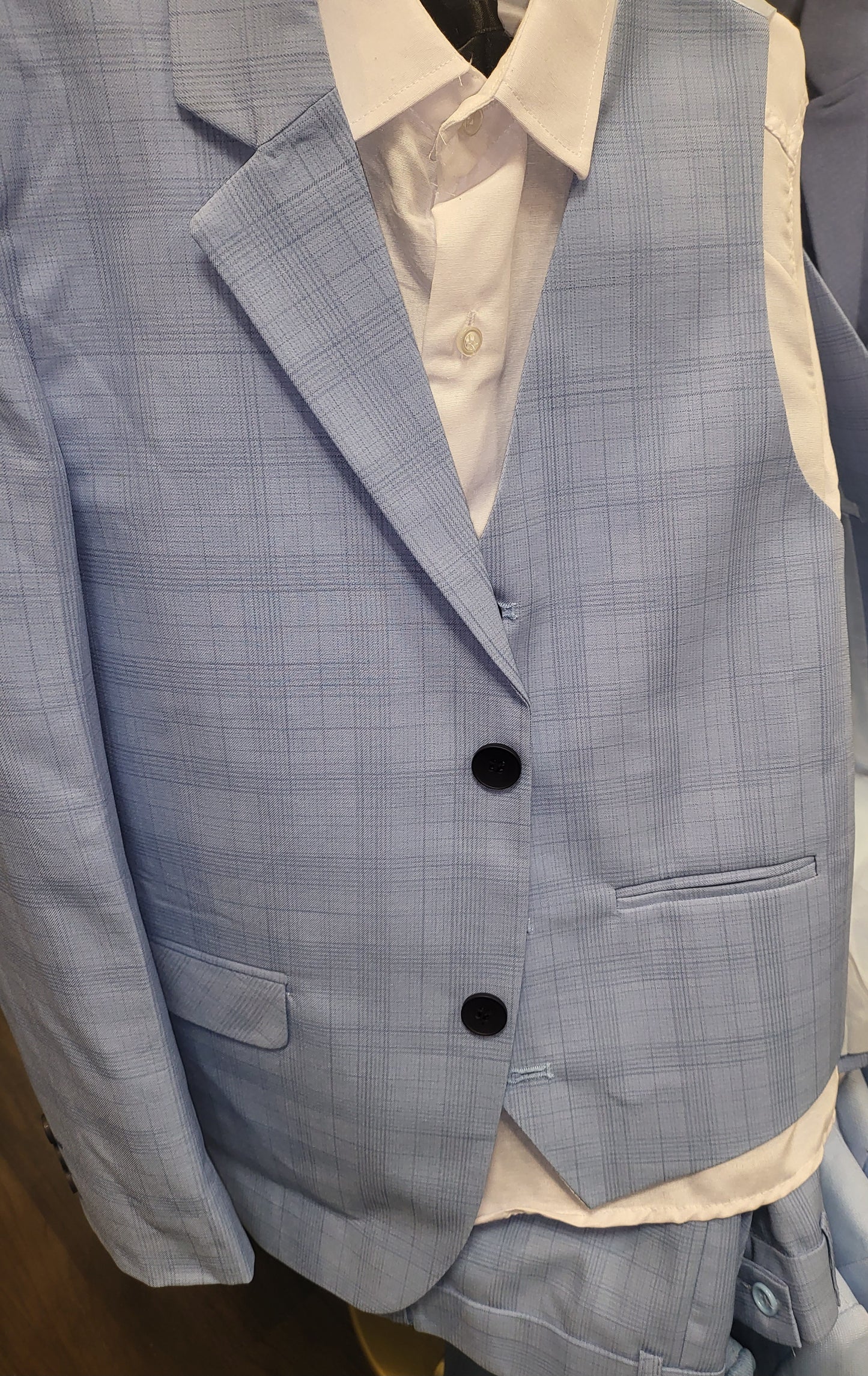 Zenmoni sky Blue Suit