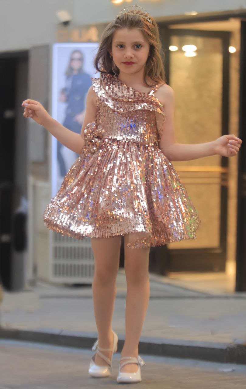 Hamada Sequenced Dress