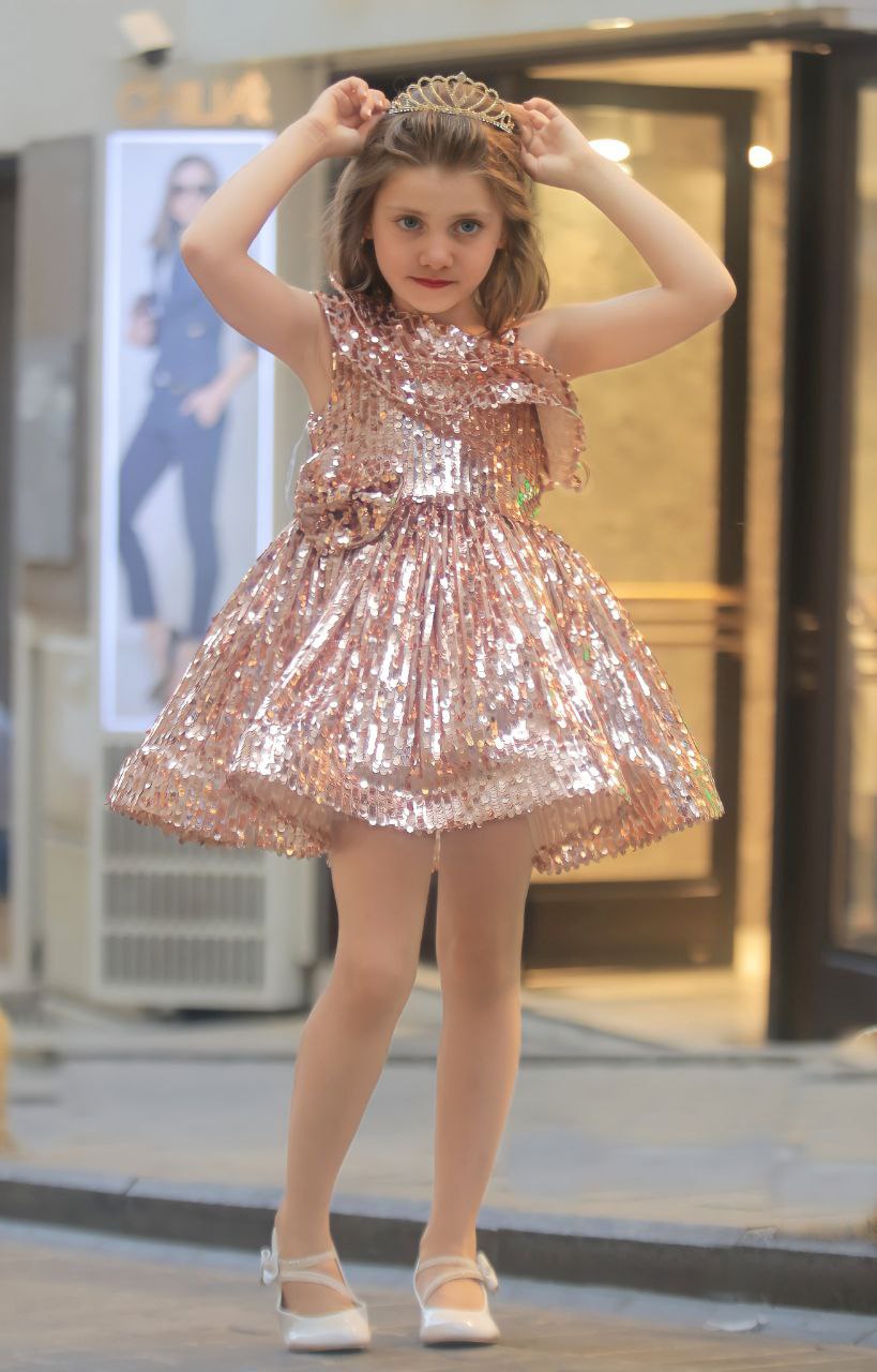 Hamada Sequenced Dress