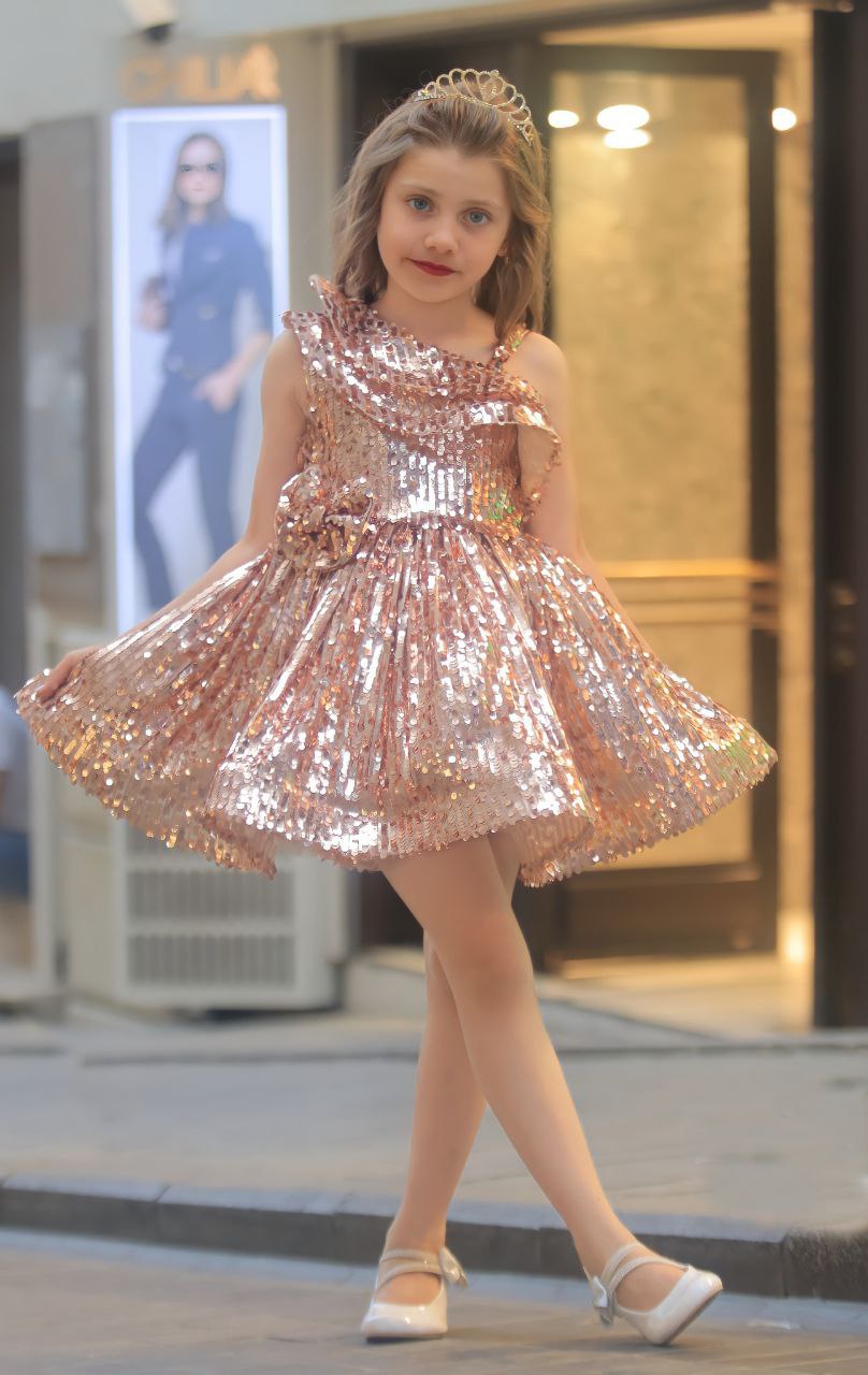 Hamada Sequenced Dress