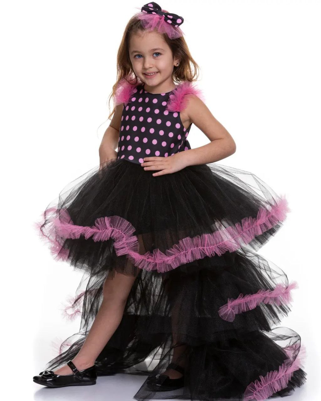 Poka Dot Train Dress