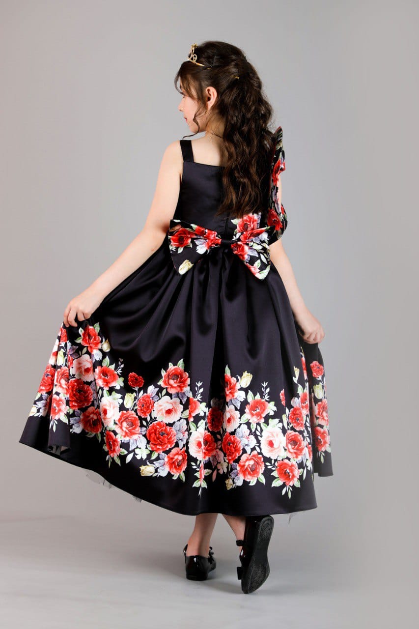 Bloom Dress with Crown