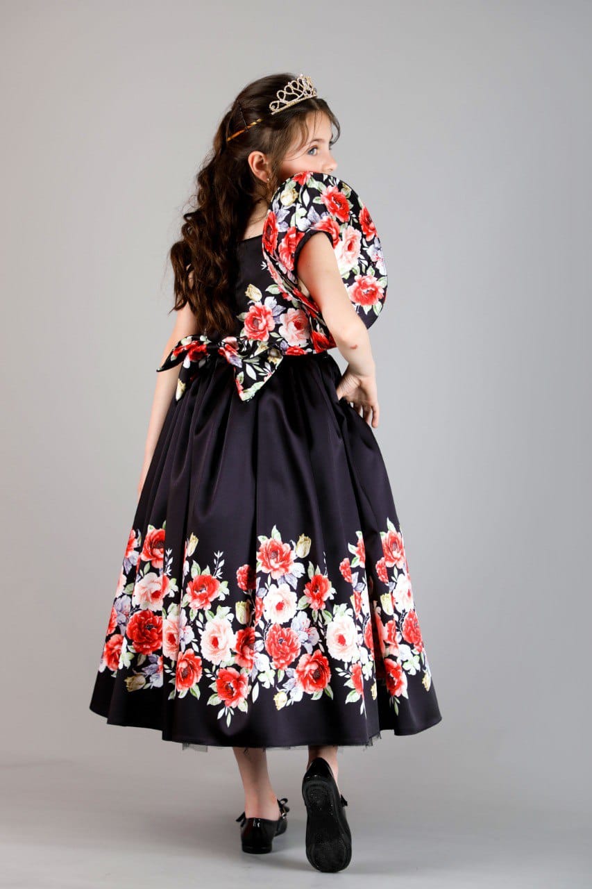 Bloom Dress with Crown