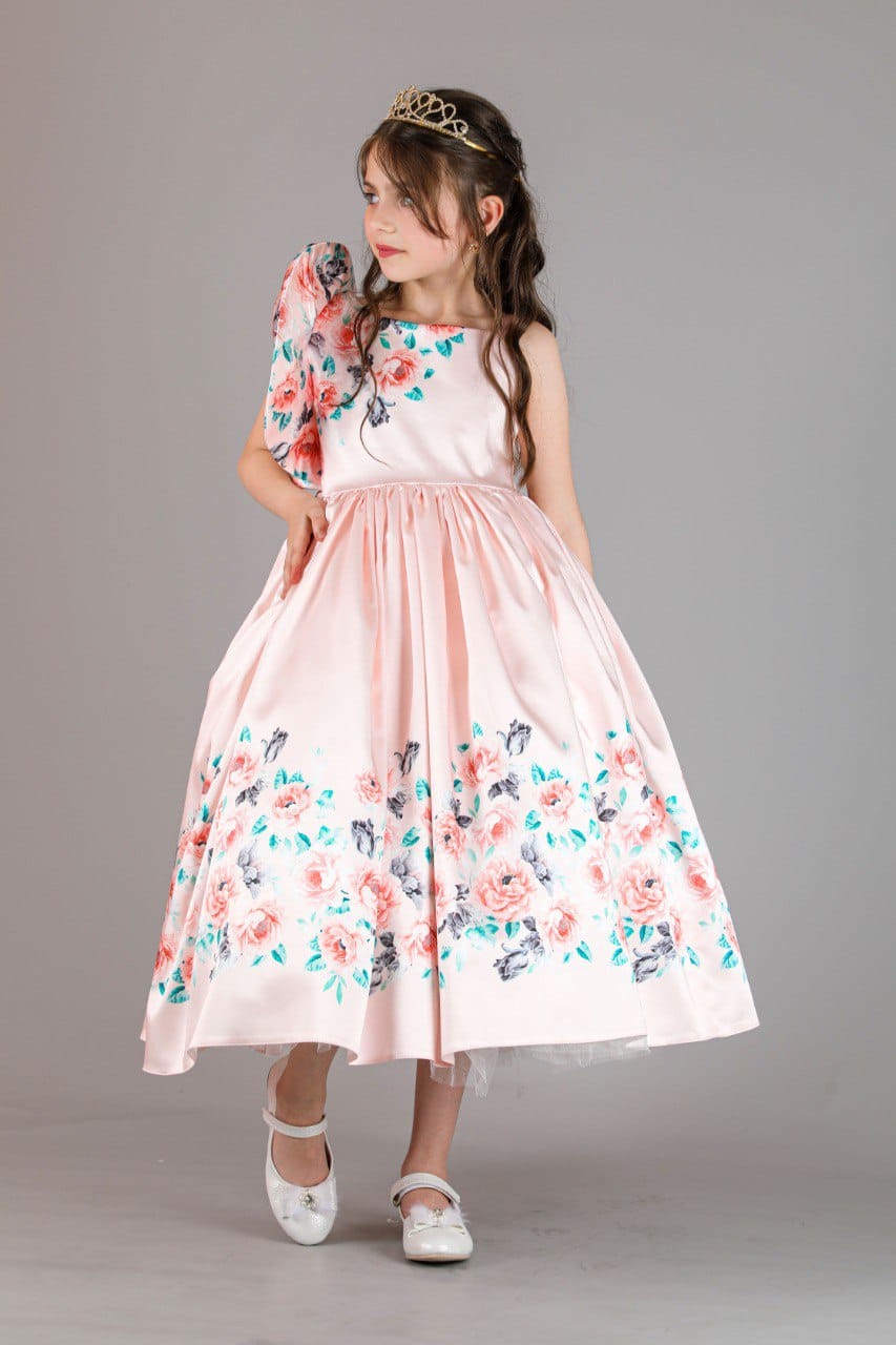 Bloom Dress with Crown
