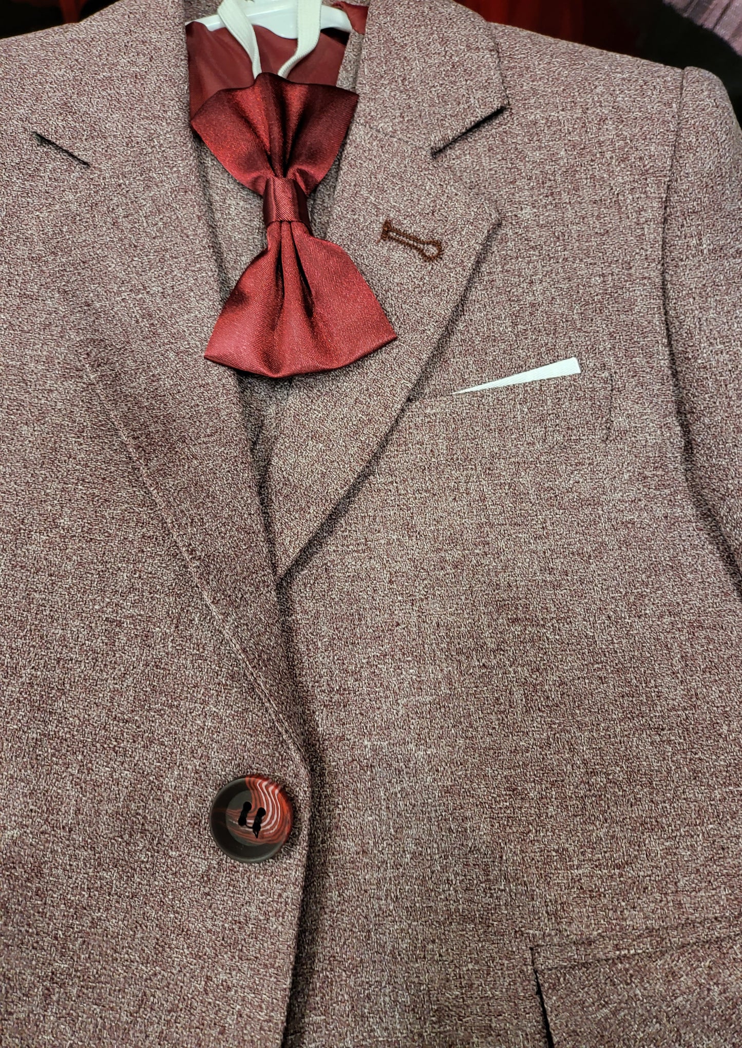 Burgundy Suit