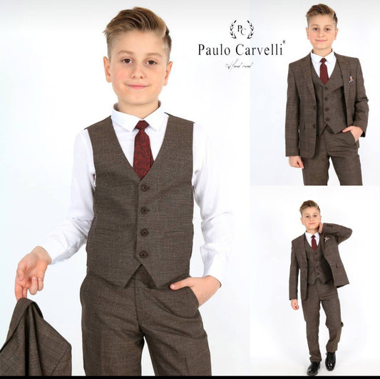 Paulo Carvelli Brown Suit